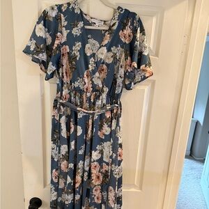 Baltic born mother of the bride dress